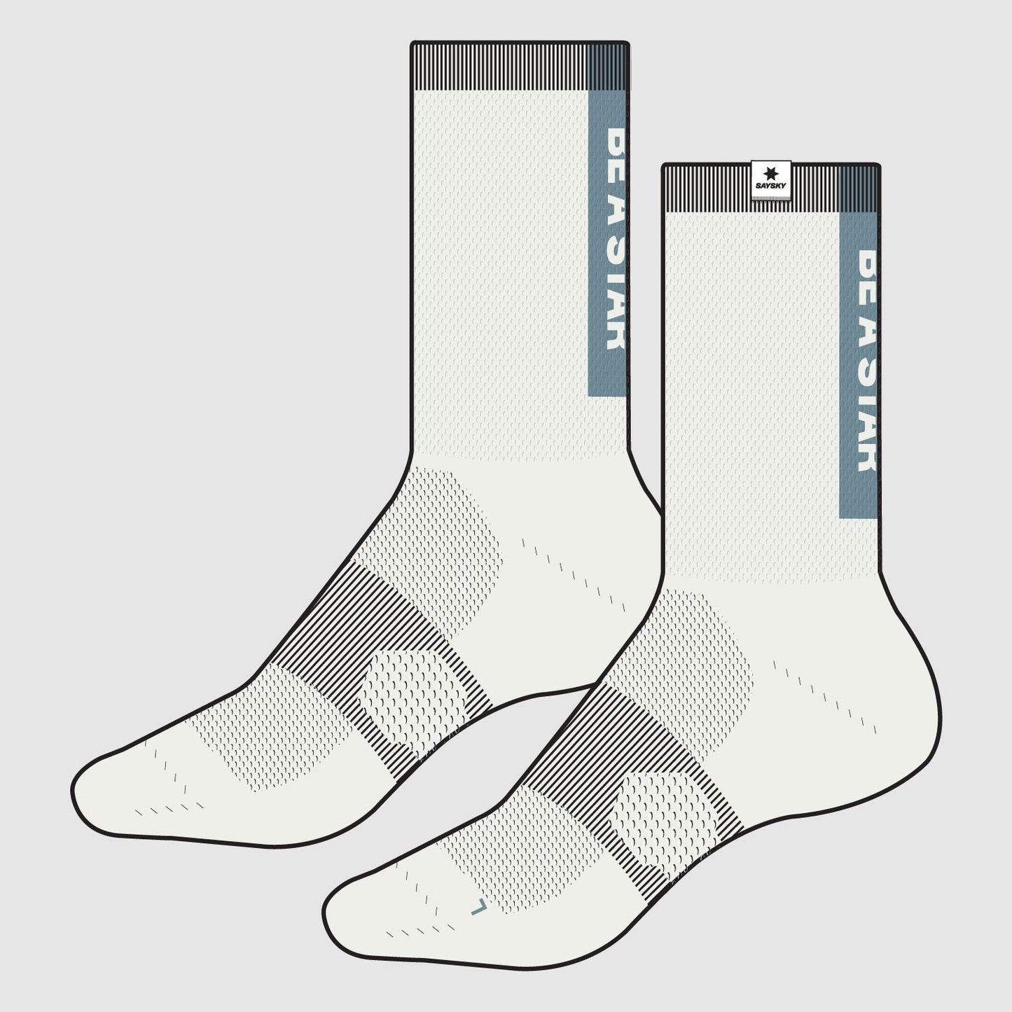 Statement Combat Socks 100 - Unisex "BE A STAR"
