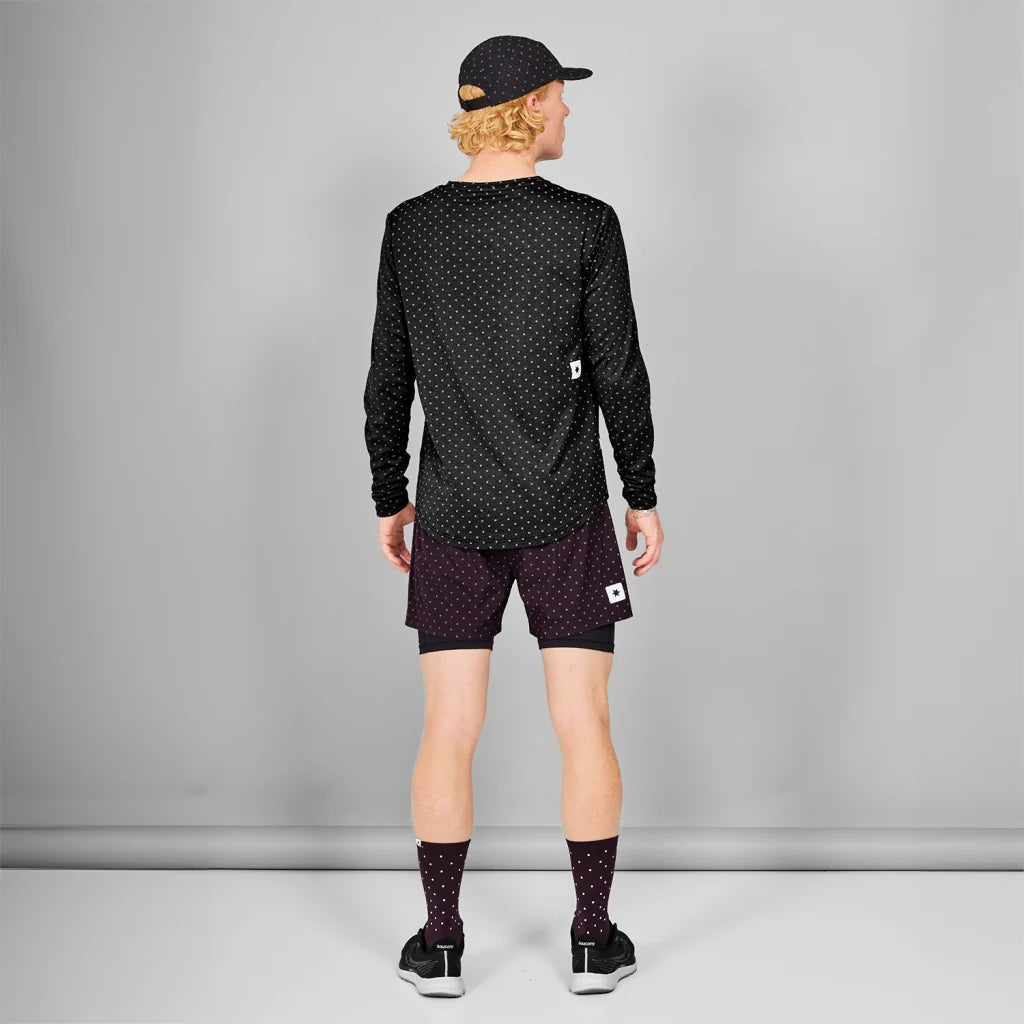 Reflective Polka Pace Longsleeve - Herren