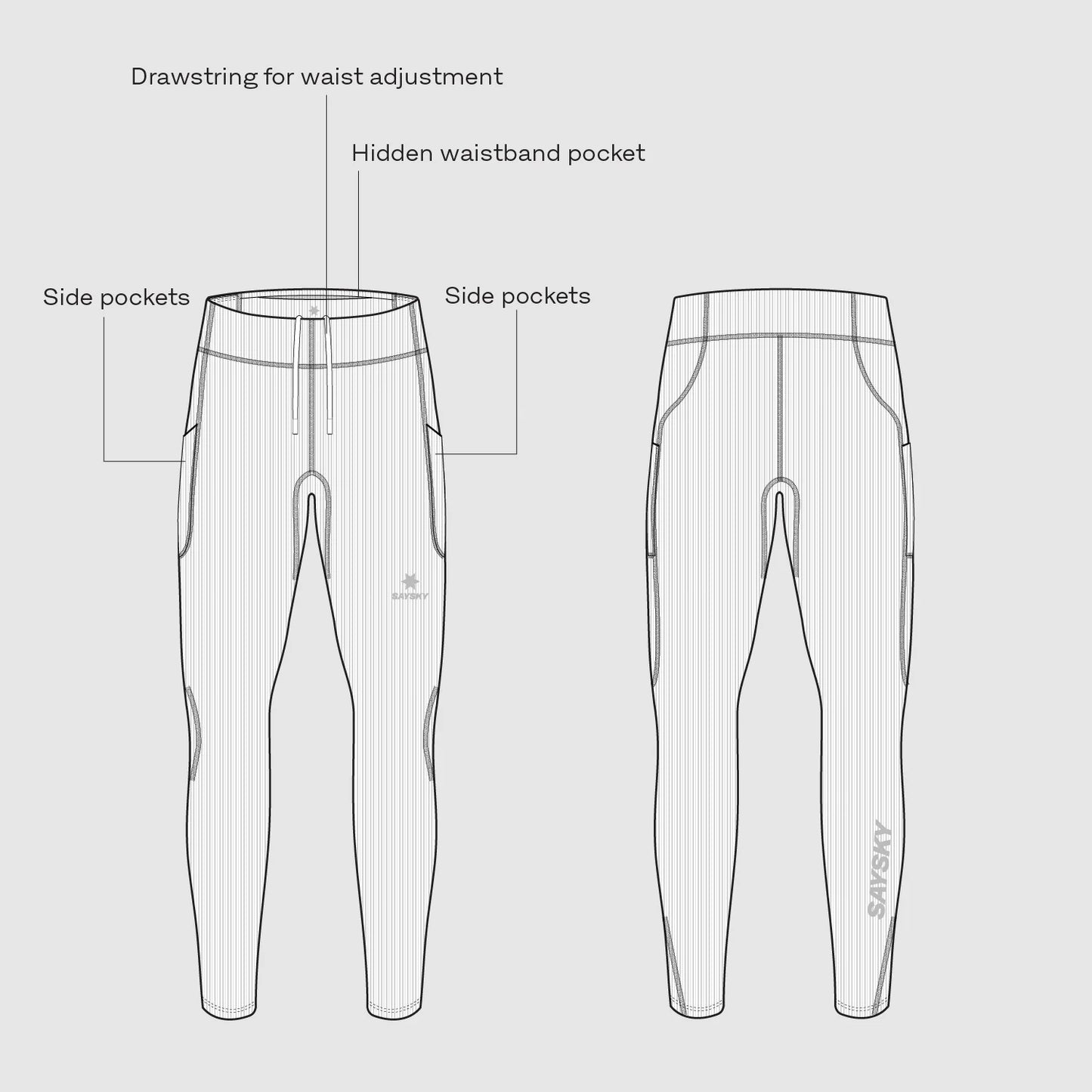 Combat Rib Long Tight - Damen