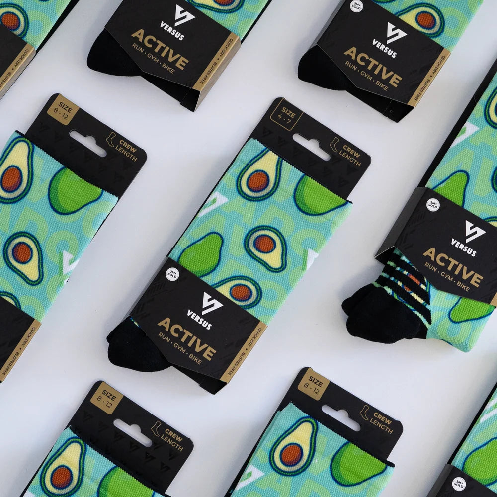 Active Crew Socken - Versus - Avocado