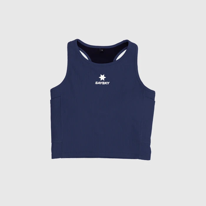 Combat Rib Crop Top - Damen