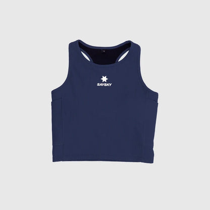 Combat Rib Crop Top - Damen