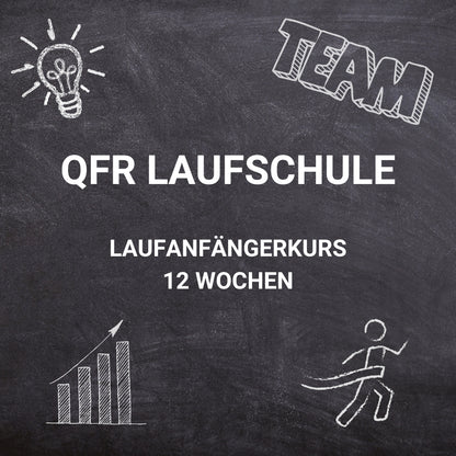 QFR Laufanfängerkurs – 12 Wochen