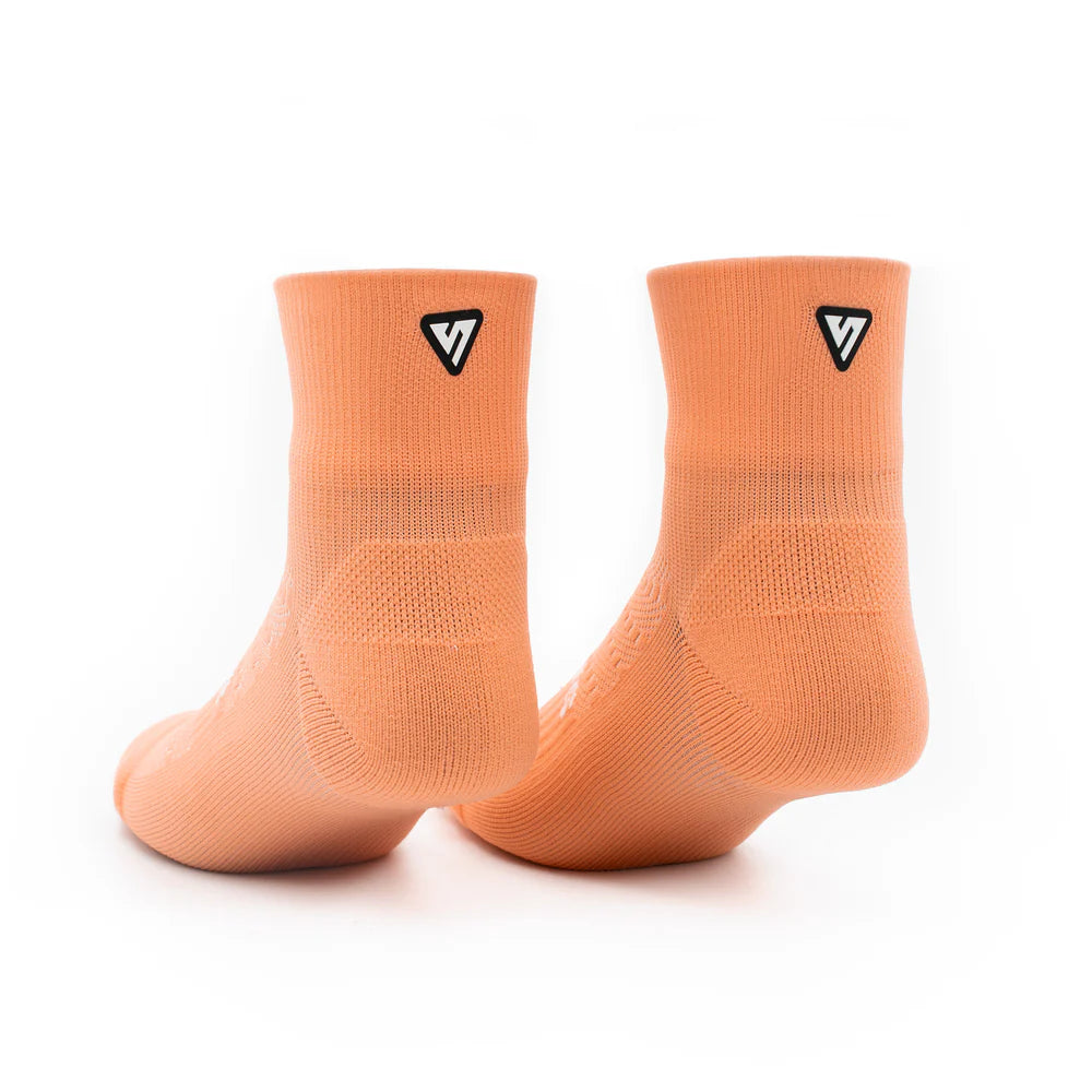 Running Pro Range Socken Quarter - Versus - Peachy