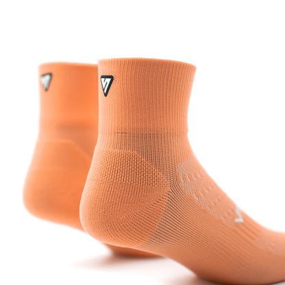 Running Pro Range Socken Quarter - Versus - Peachy
