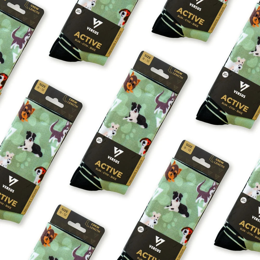 Active Crew Socken - Versus - Dogs 2.0