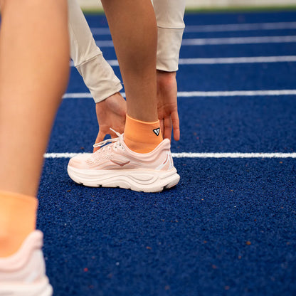Running Pro Range Socken Quarter - Versus - Peachy