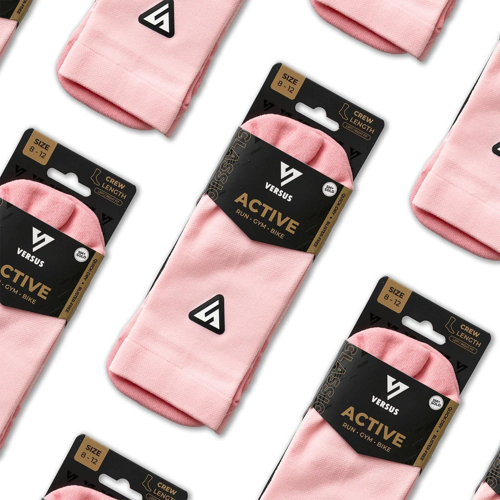 Active Crew Socken - Versus - Classic Pastel Pink
