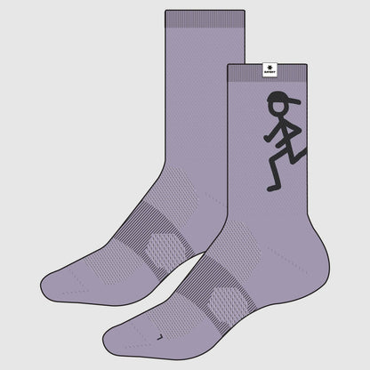 Graphic Combat Socks 100 "Purple"