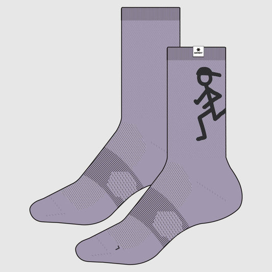 Graphic Combat Socks 100 "Purple"
