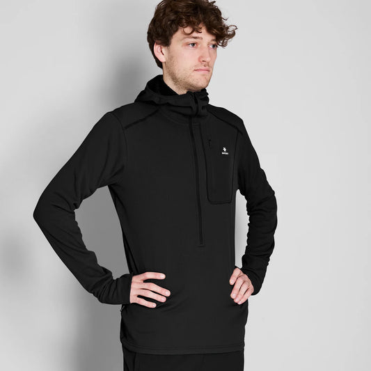 Combat Half Zip Fleece Hoodie - Herren