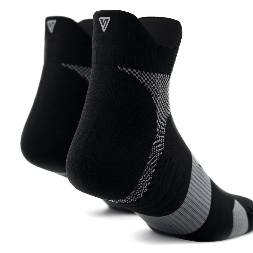 Running Pro Range Socken Ankle - Versus - Midnight Black