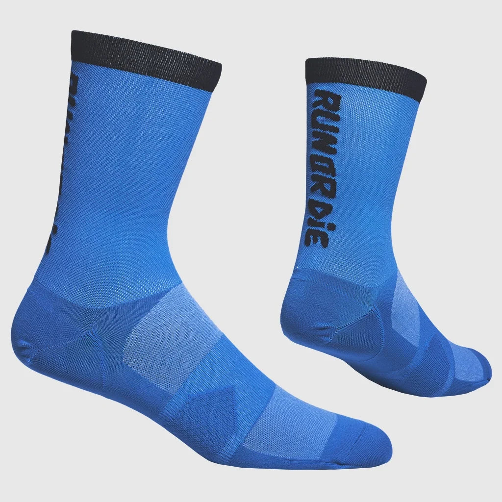 RUN OR DIE SOCKS - Unisex "BLAU"