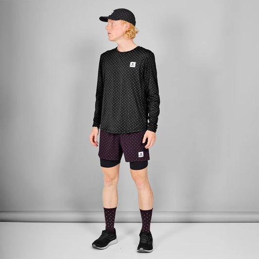 Reflective Polka Pace Longsleeve - Herren