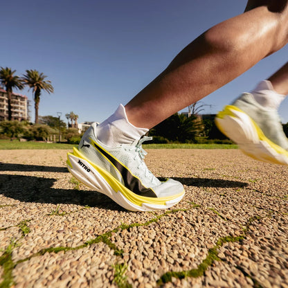 Running Pro Range Socken Ankle - Versus - Cloud White