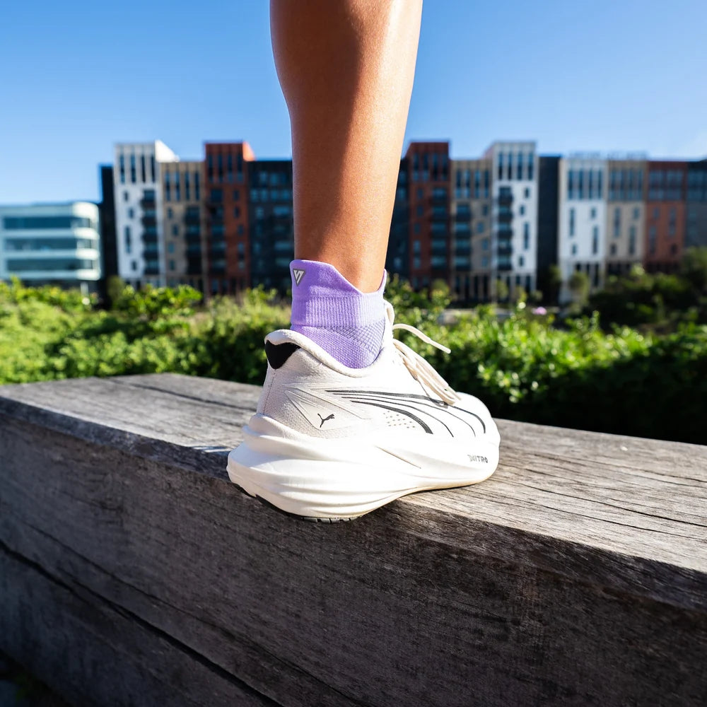 Running Pro Range Socken Ankle - Versus - Purple Bloom