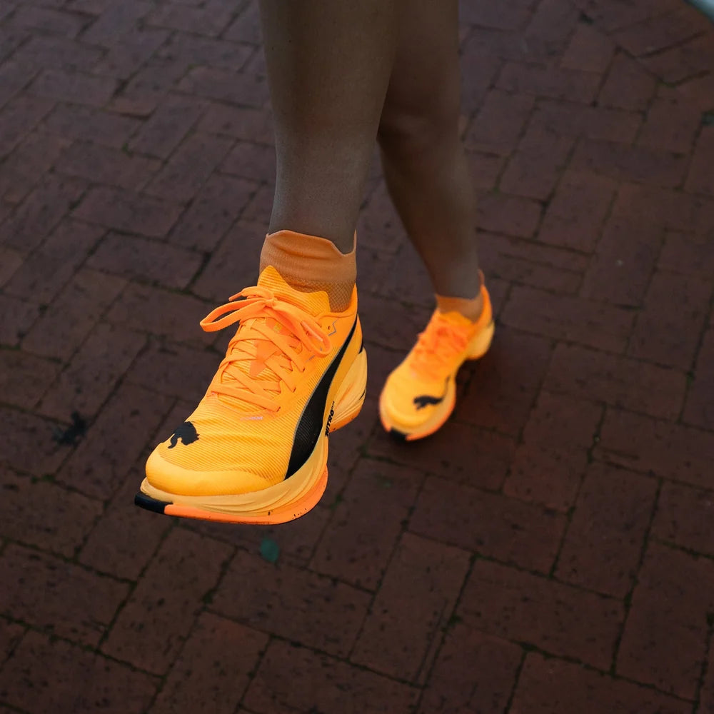 Running Pro Range Socken Ankle - Versus - Tangerine Glow