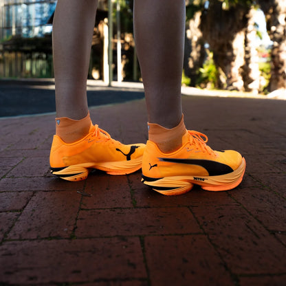 Running Pro Range Socken Ankle - Versus - Tangerine Glow