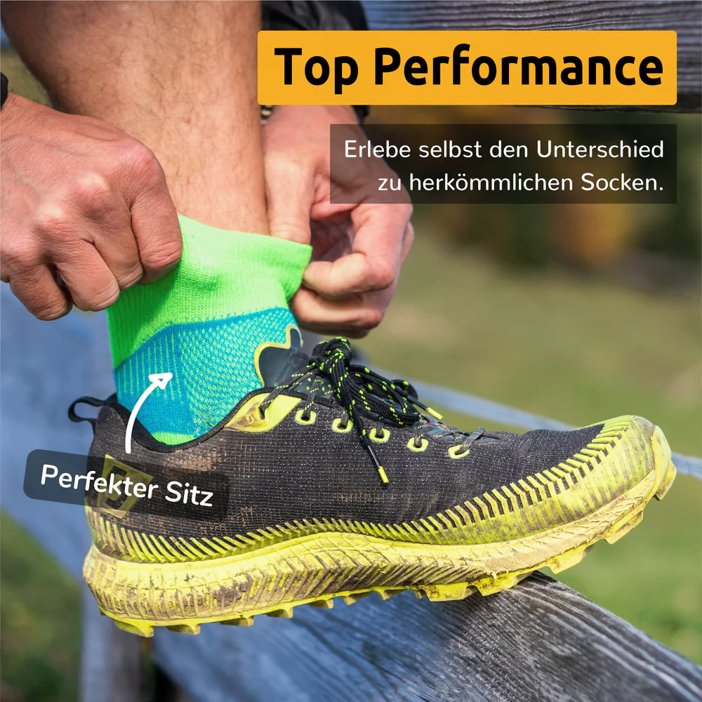 Endurance Quarter Anti-Blasen-Socken - Unisex