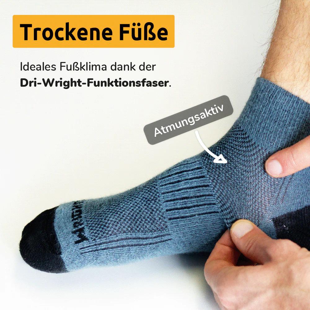 Stride Quarter Anti-Blasen-Socken - Unisex