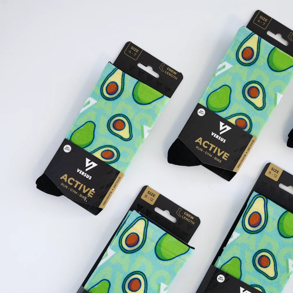 Active Crew Socken - Versus - Avocado