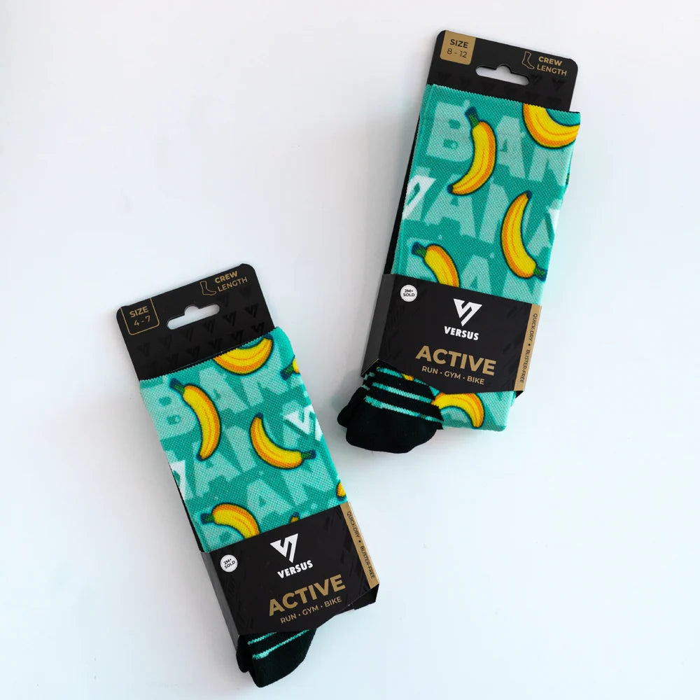 Active Crew Socken - Versus - Banana 2.0