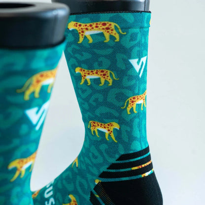 Active Crew Socken - Versus - Leopard