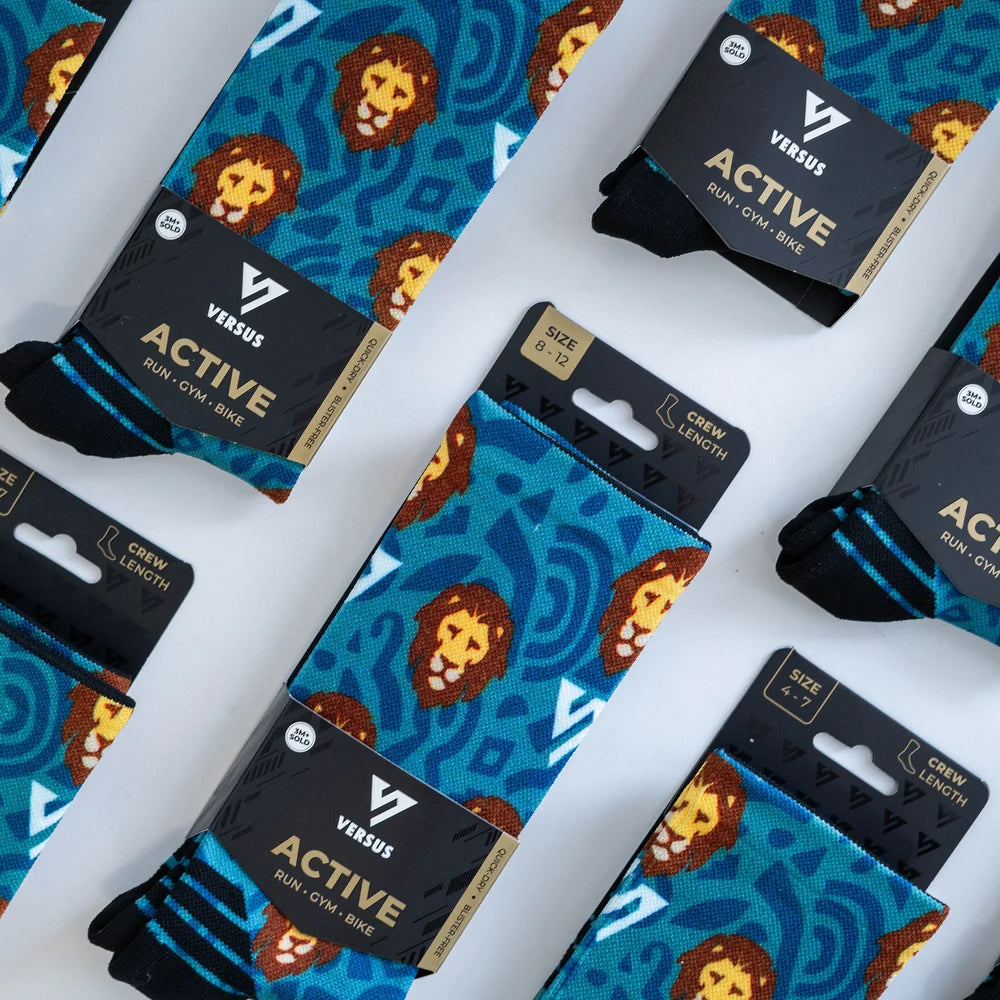 Active Crew Socken - Versus - Lion