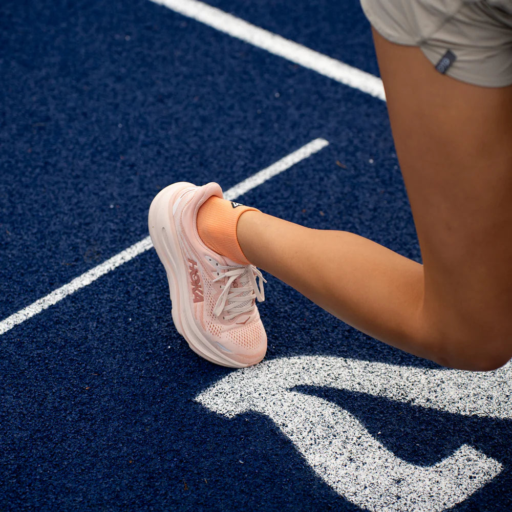 Running Pro Range Socken Quarter - Versus - Peachy