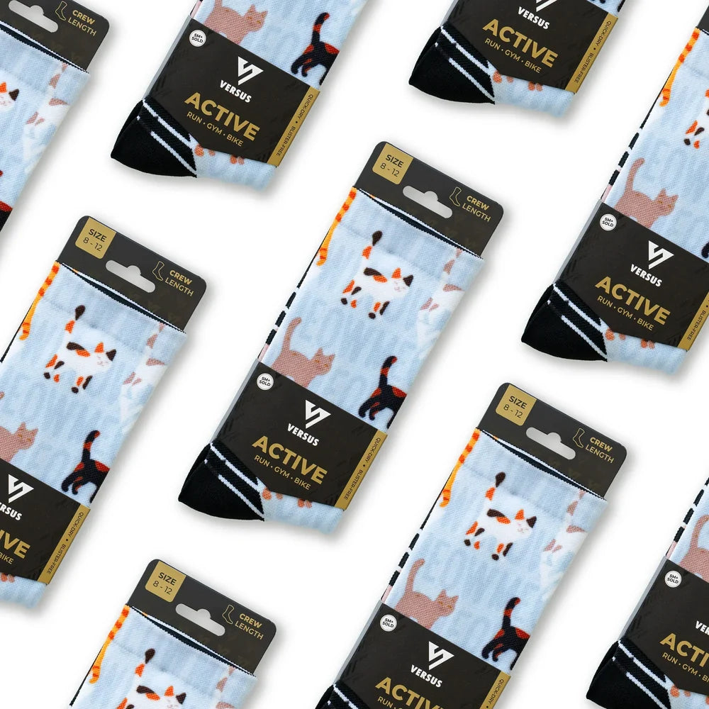 Active Crew Socken - Versus - Cats 2.0