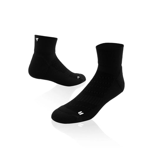 Running Pro Range Socken Quarter - Versus - Black Running