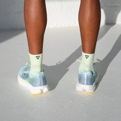 Running Pro Range Socken Quarter - Versus - Lime