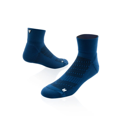 Running Pro Range Socken Quarter - Versus - Space Blue Running